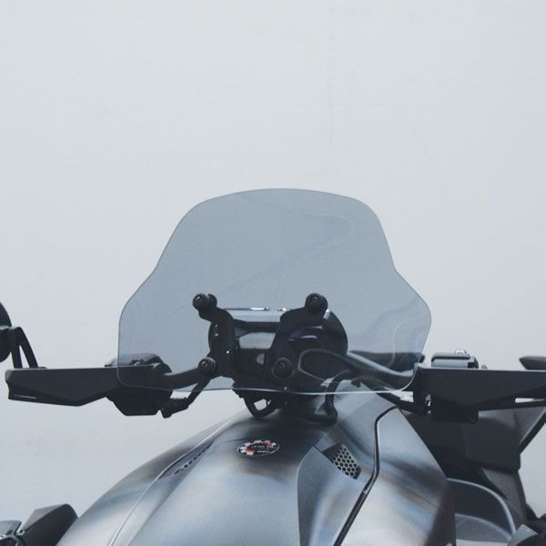 Isotta Small Screen | Light Smoke | Ryker 600-900 - Pyramid Motorcycle Accessories