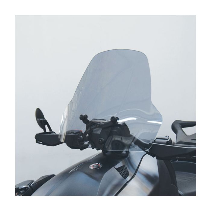 Isotta High Screen | Light Smoke | Ryker 600-900 - Pyramid Motorcycle Accessories