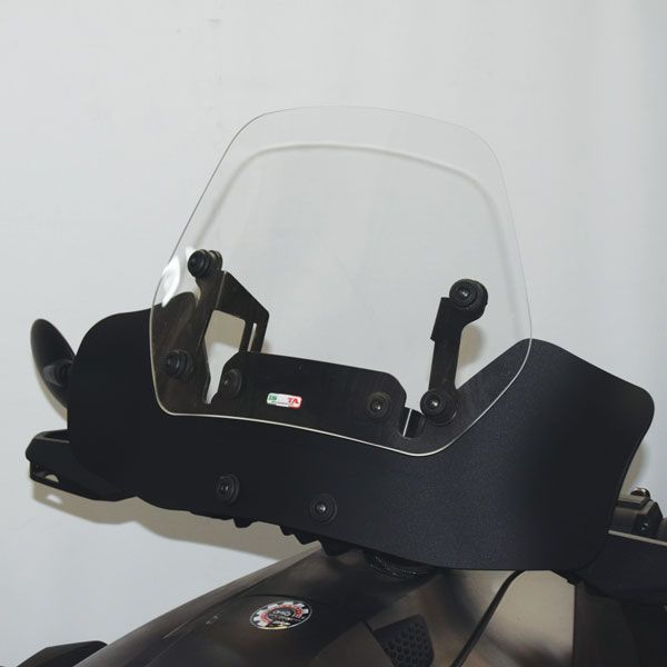 Isotta Height Adjustable Screen | Clear | Can Am Ryker 600/900/Rally>2019 - Pyramid Motorcycle Accessories