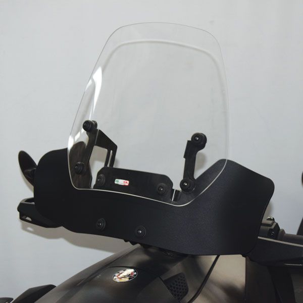 Isotta Height Adjustable Screen | Clear | Can Am Ryker 600/900/Rally>2019 - Pyramid Motorcycle Accessories