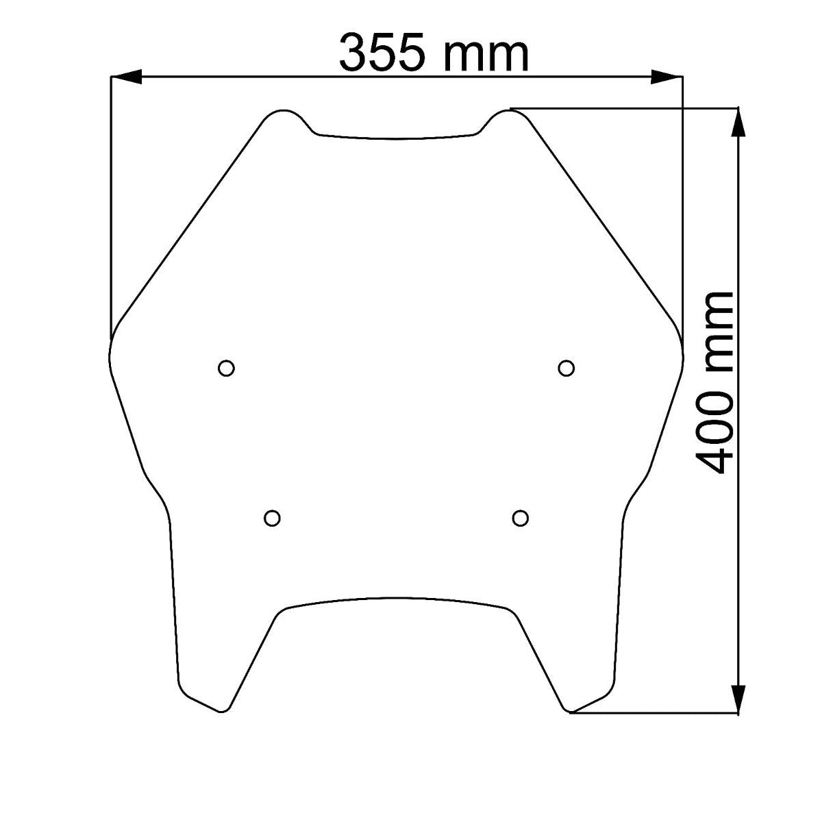 Isotta Limited Screen | BMW R 1300 GS 2023> - Pyramid Motorcycle Accessories