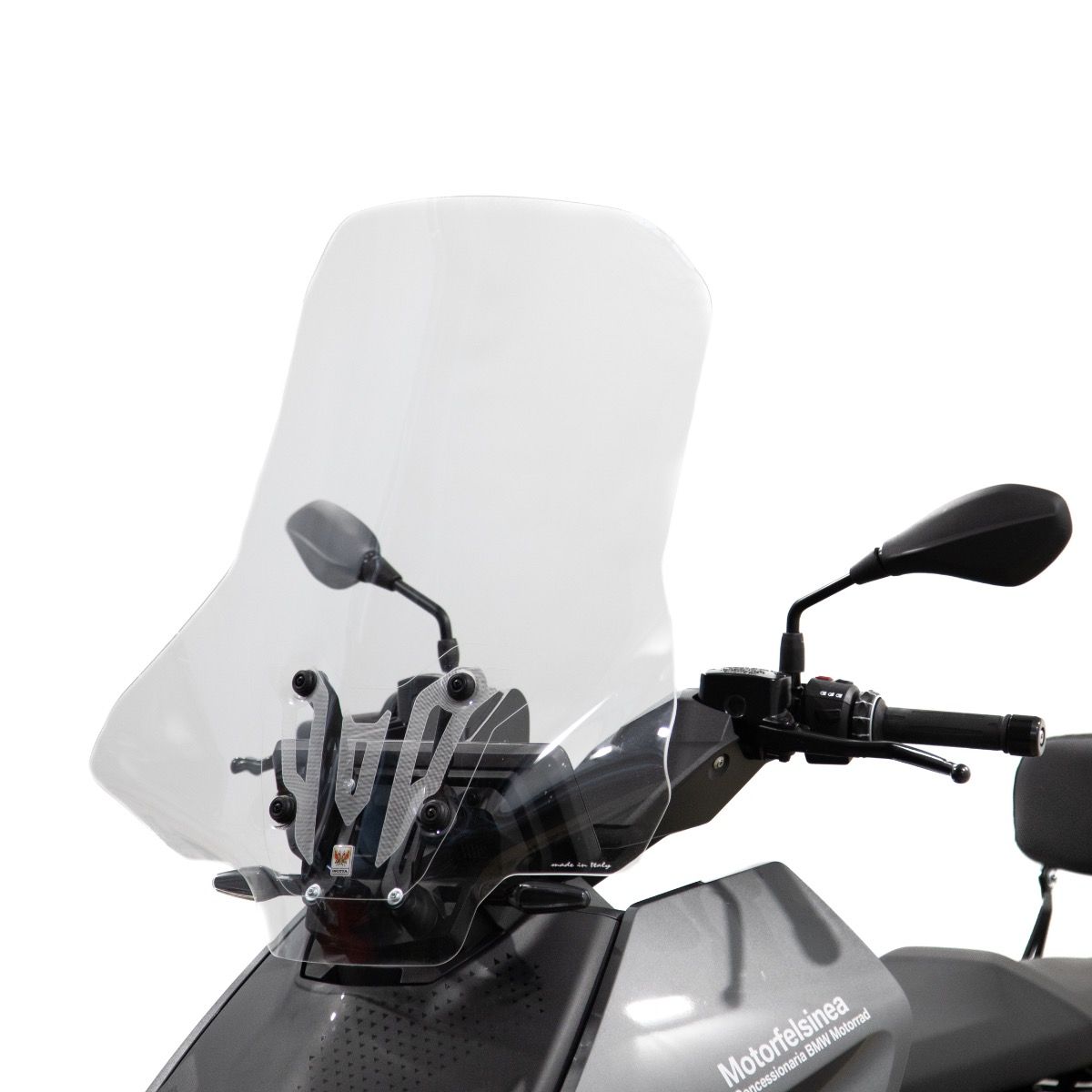 Isotta Screen | Clear | BMW CE 04 2021-2024 - Pyramid Motorcycle Accessories