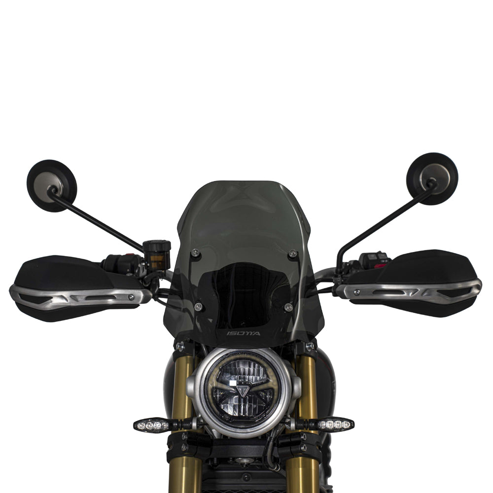 Isotta Rally Screen | Triumph Scrambler 1200 X / XE - Pyramid Motorcycle Accessories