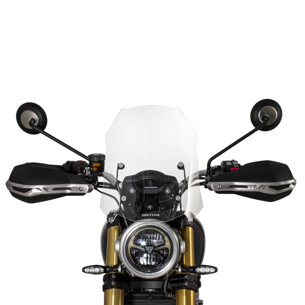Isotta Rally Plus Screen | Triumph Scrambler 1200 X / XE - Pyramid Motorcycle Accessories