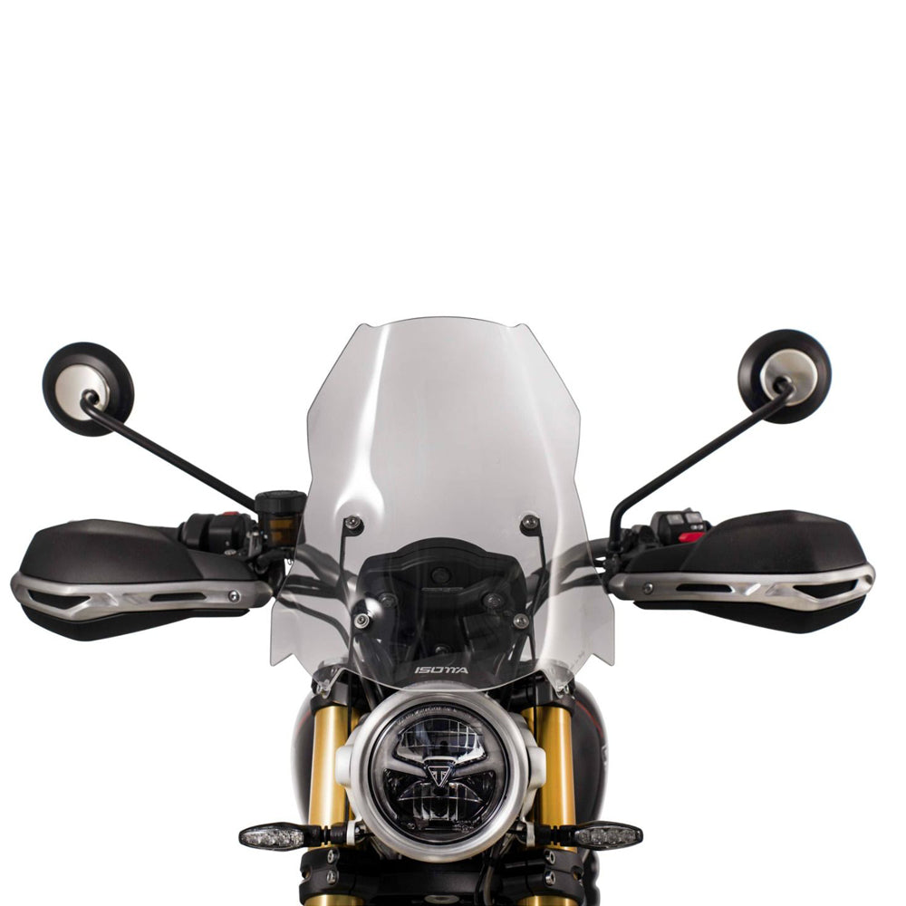 Isotta Rally Touring Screen | Triumph Scrambler 1200 X / XE (MY2024) - Pyramid Motorcycle Accessories