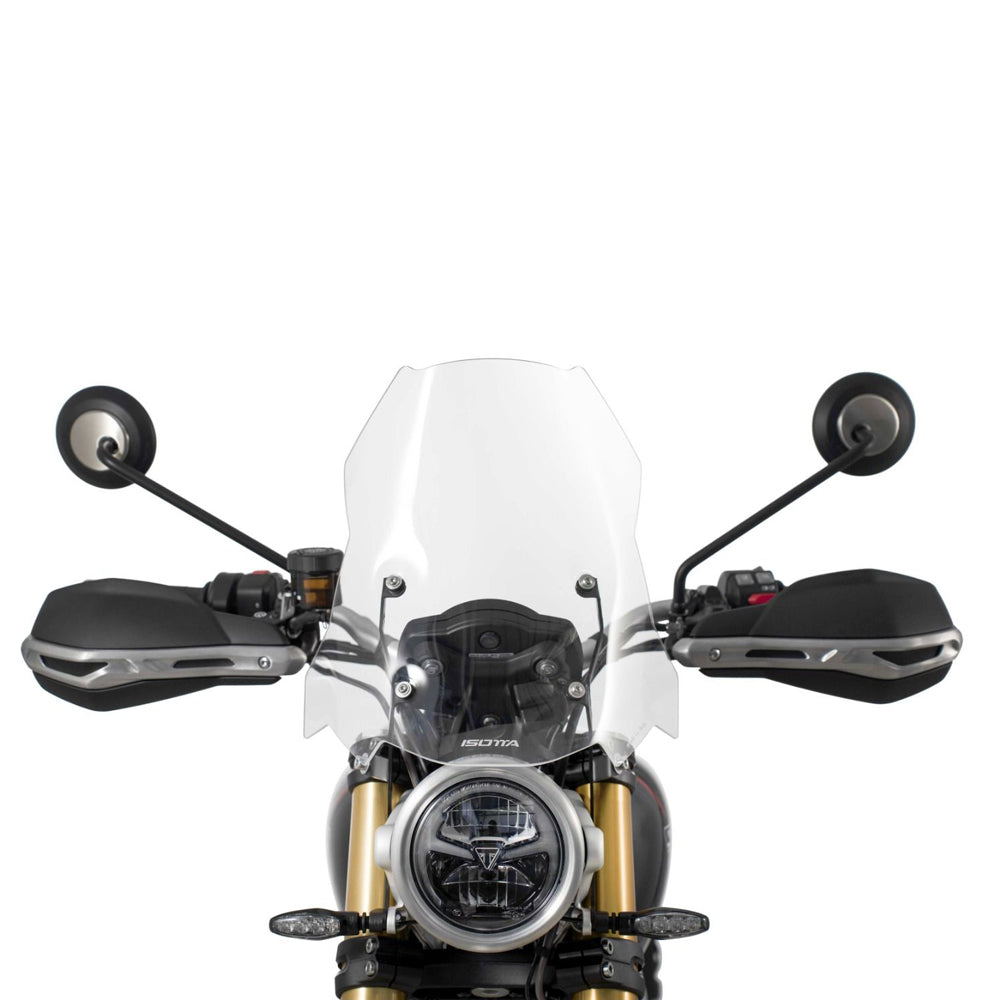 Isotta Rally Touring Screen | Triumph Scrambler 1200 X / XE (MY2024) - Pyramid Motorcycle Accessories