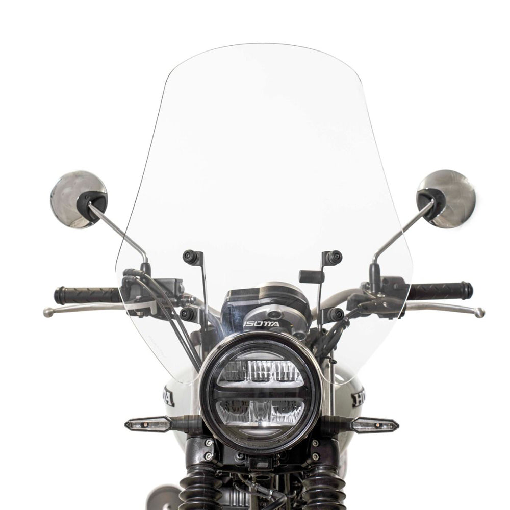 Isotta High Screen | Clear | Honda GB350S - Pyramid Motorcycle Accessories