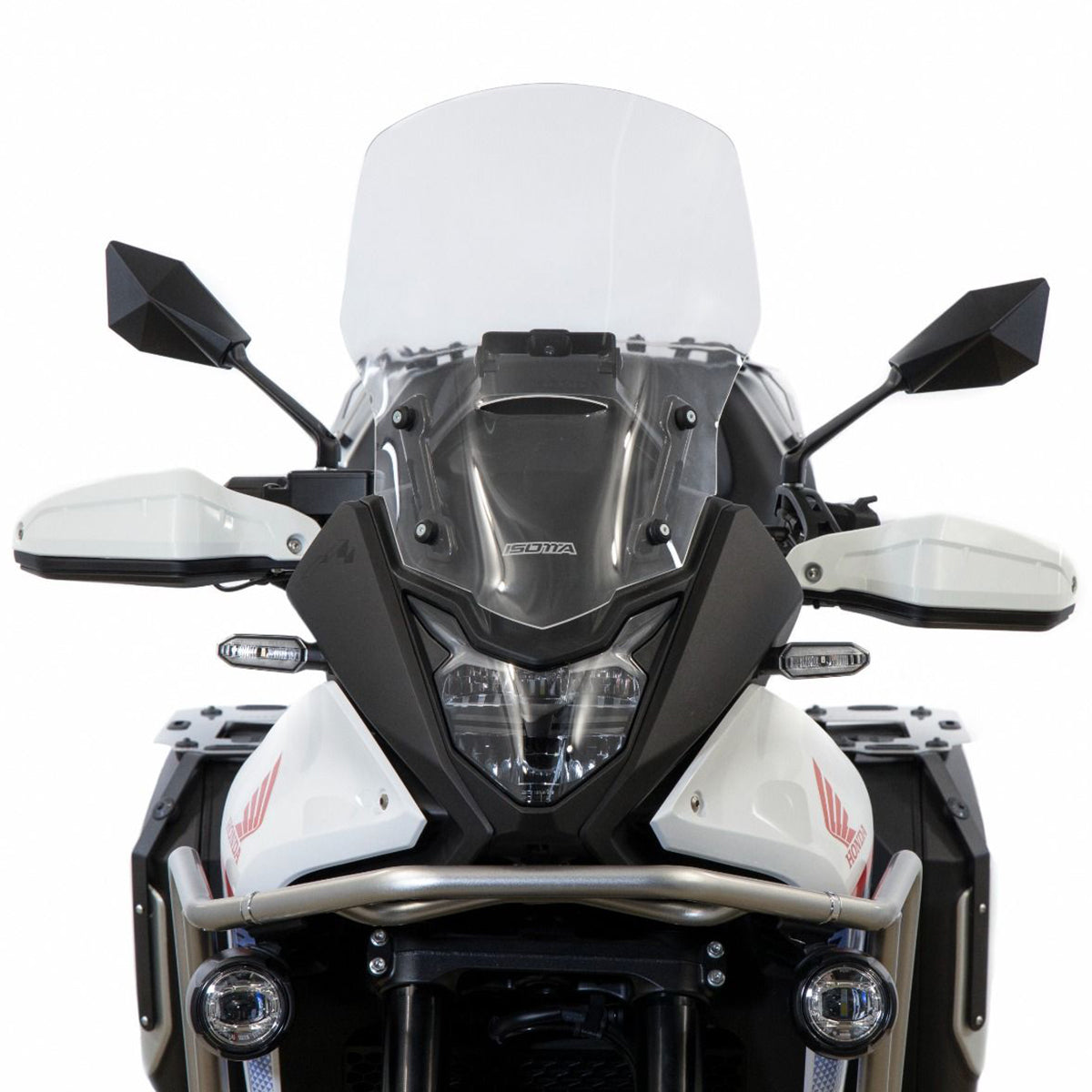 Isotta High Screen | Clear | Honda Transalp XL 750 2023 - Pyramid Motorcycle Accessories
