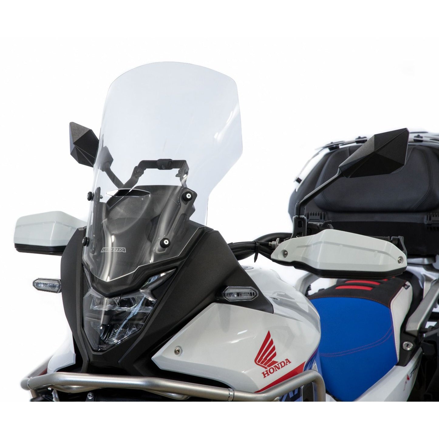 Isotta High Screen | Clear | Honda Transalp XL 750 2023 - Pyramid Motorcycle Accessories