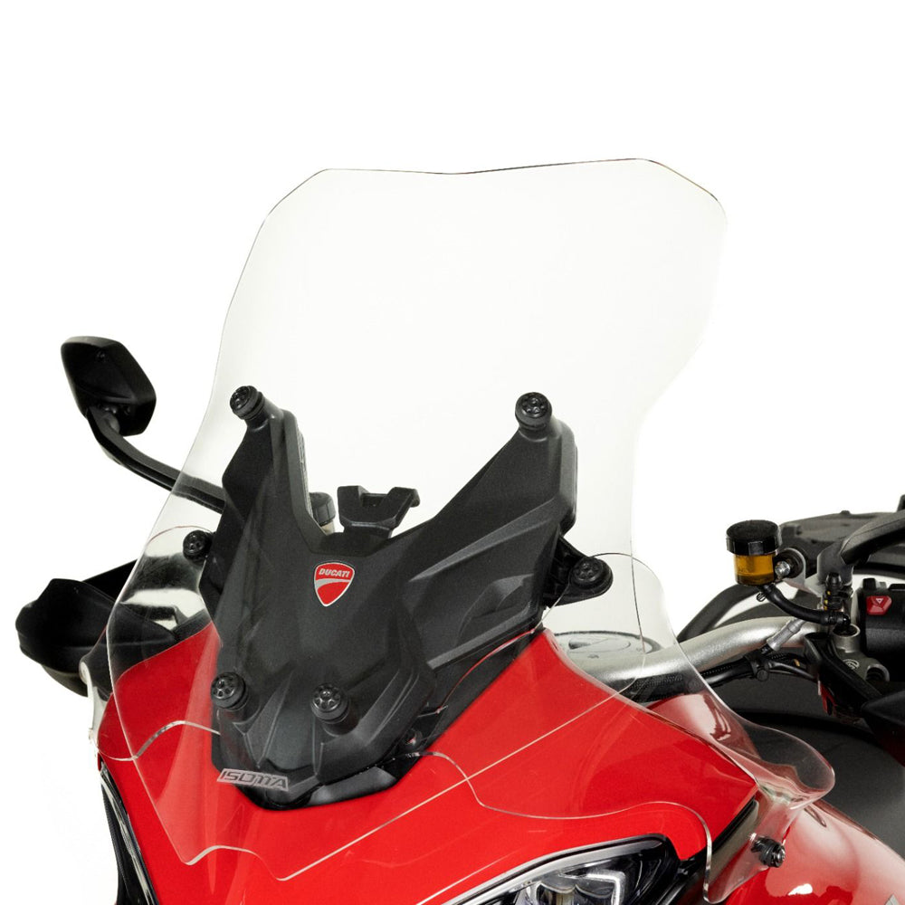 Isotta High Screen | Clear | Ducati Multistrada V4 2023 - Pyramid Motorcycle Accessories