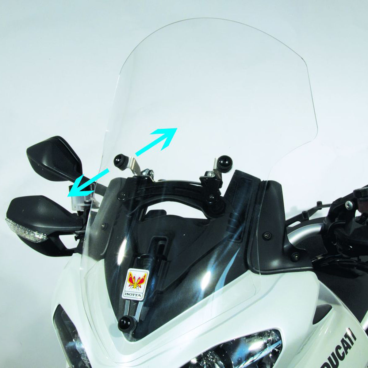 Isotta High Screen | Ducati Multistrada 1200 - Pyramid Motorcycle Accessories