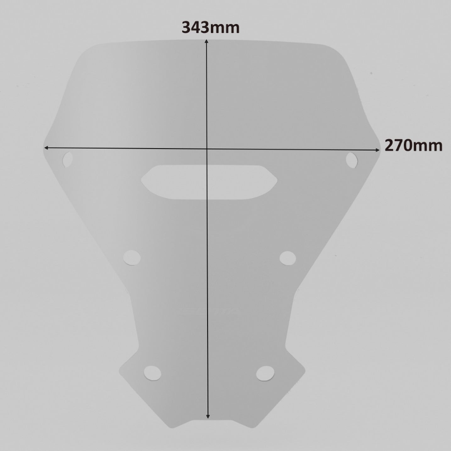 Isotta Rally Screen | Honda Africa Twin CRF 1100 L 2020>2023 - Pyramid Motorcycle Accessories