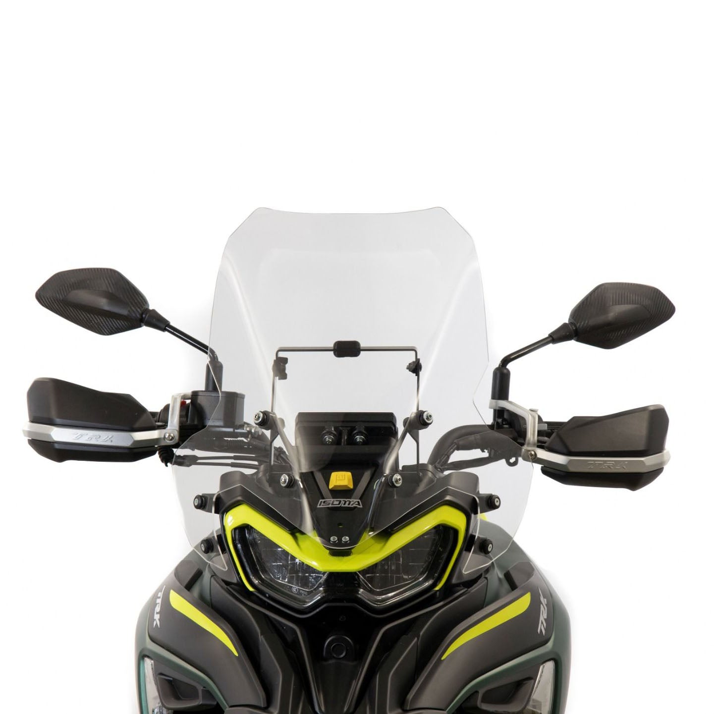 Isotta Screen with Integrated Side Flaps | Benelli TRK 702 2023> - Pyramid Motorcycle Accessories