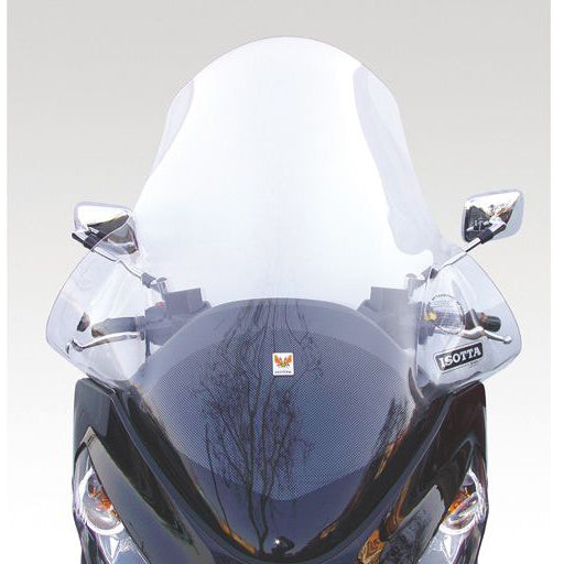 Isotta High Screen | Clear | Burgman 400 k7 2006-2007 - Pyramid Motorcycle Accessories