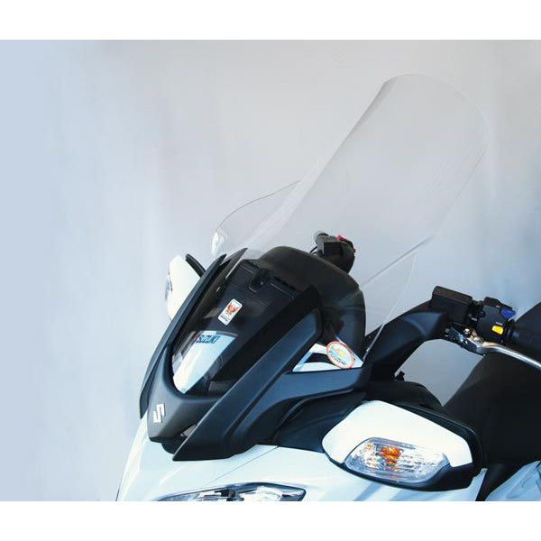 Isotta High Screen | Clear | Burgman 650 2013-2017 - Pyramid Motorcycle Accessories