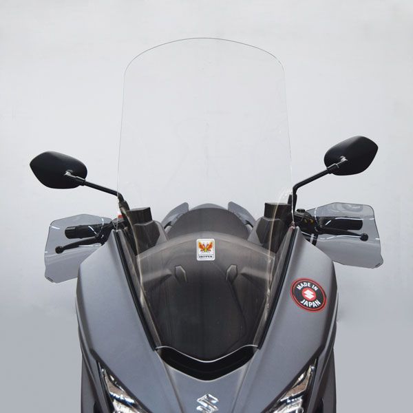 Isotta Medium Screen | Clear | Burgman 400 ABS 2017> - Pyramid Motorcycle Accessories
