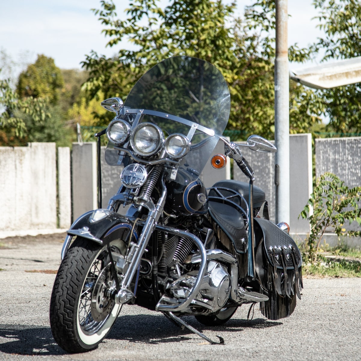 Isotta High Screen | Heritsge Springer 1340 - Pyramid Motorcycle Accessories