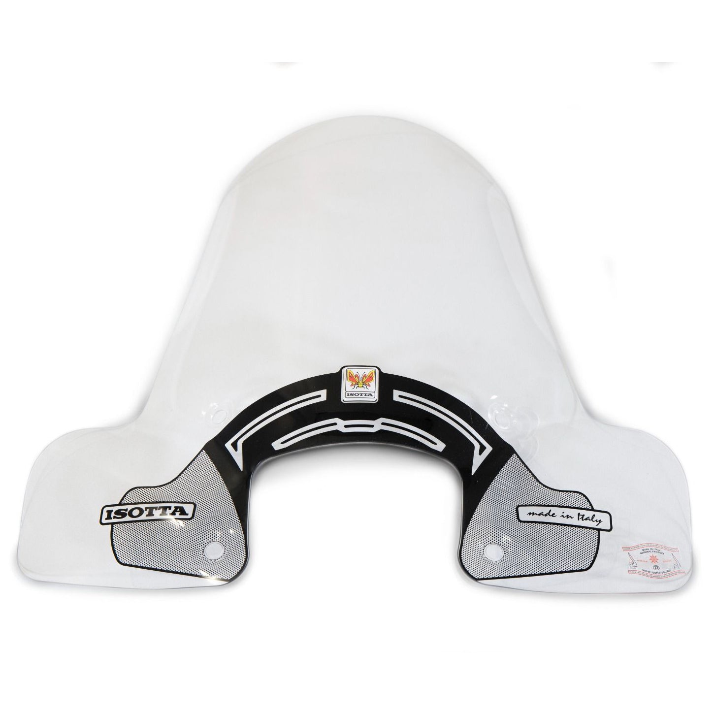 Isotta Medium Screen | Clear | Peugeot Tweet 200 2022> - Pyramid Motorcycle Accessories