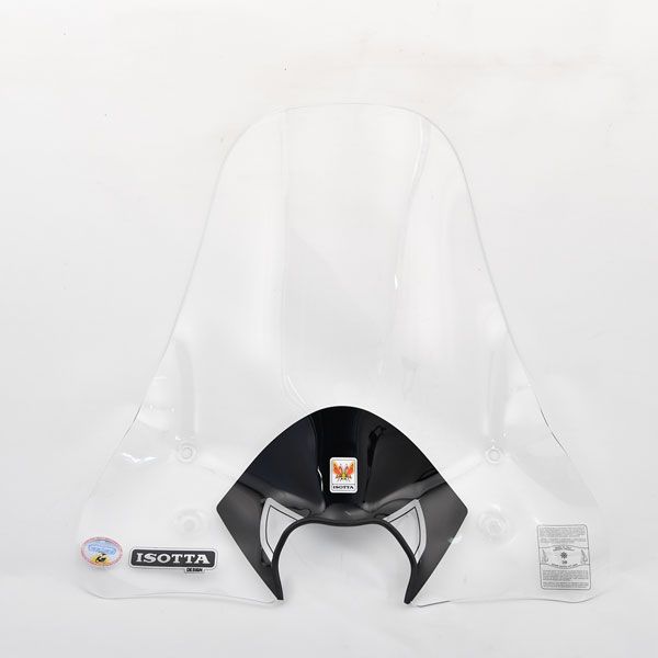 Isotta Medium Screen with Anti-Sun Refraction | Clear | Vision 110 2011>2016 - Pyramid Motorcycle Accessories