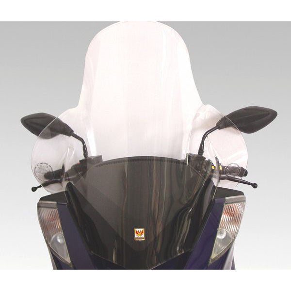 Isotta High Screen with Built in Handguards | Clear | Majesty 400 2004>2008 - Pyramid Motorcycle Accessories