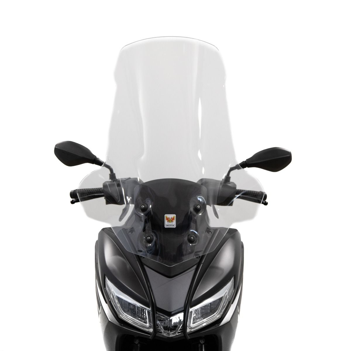 Isotta High Screen | Clear | Aprilia SXR 50 2021> - Pyramid Motorcycle Accessories