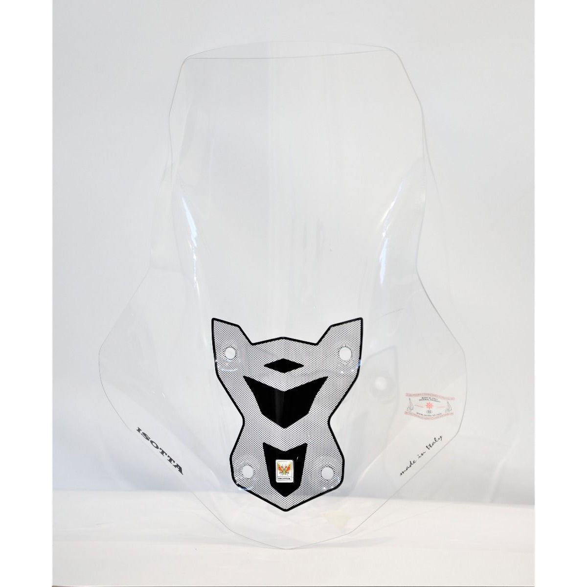 Isotta Medium Screen | Clear | Aprilia SR GT 125 Screen Printed - Pyramid Motorcycle Accessories