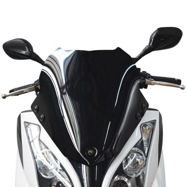 Isotta Screen | Dark Smoke | Kymco Downtown 125I 2009 - 2017 / 200I 2016-2019 / 300I SINCE 2009 - Pyramid Motorcycle Accessories