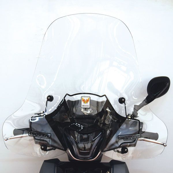 Isotta Medium Screen with Anti-Sun Refraction | Clear | Kymco People S 300i ABS 2019> - Pyramid Motorcycle Accessories