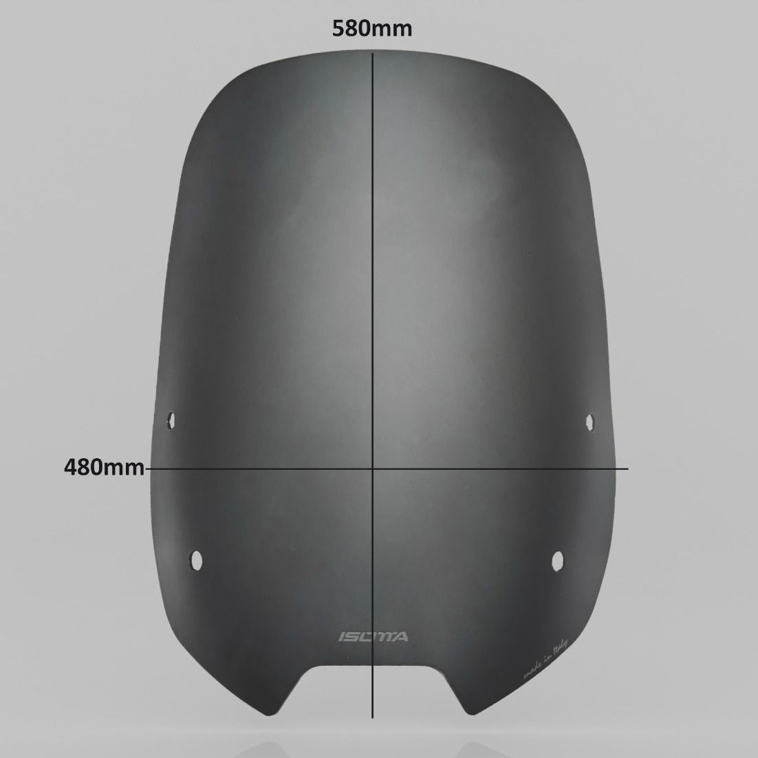 Isotta Maxi Original Screen | Clear | Kymco People S 125i-150i ABS 2022> - Pyramid Motorcycle Accessories
