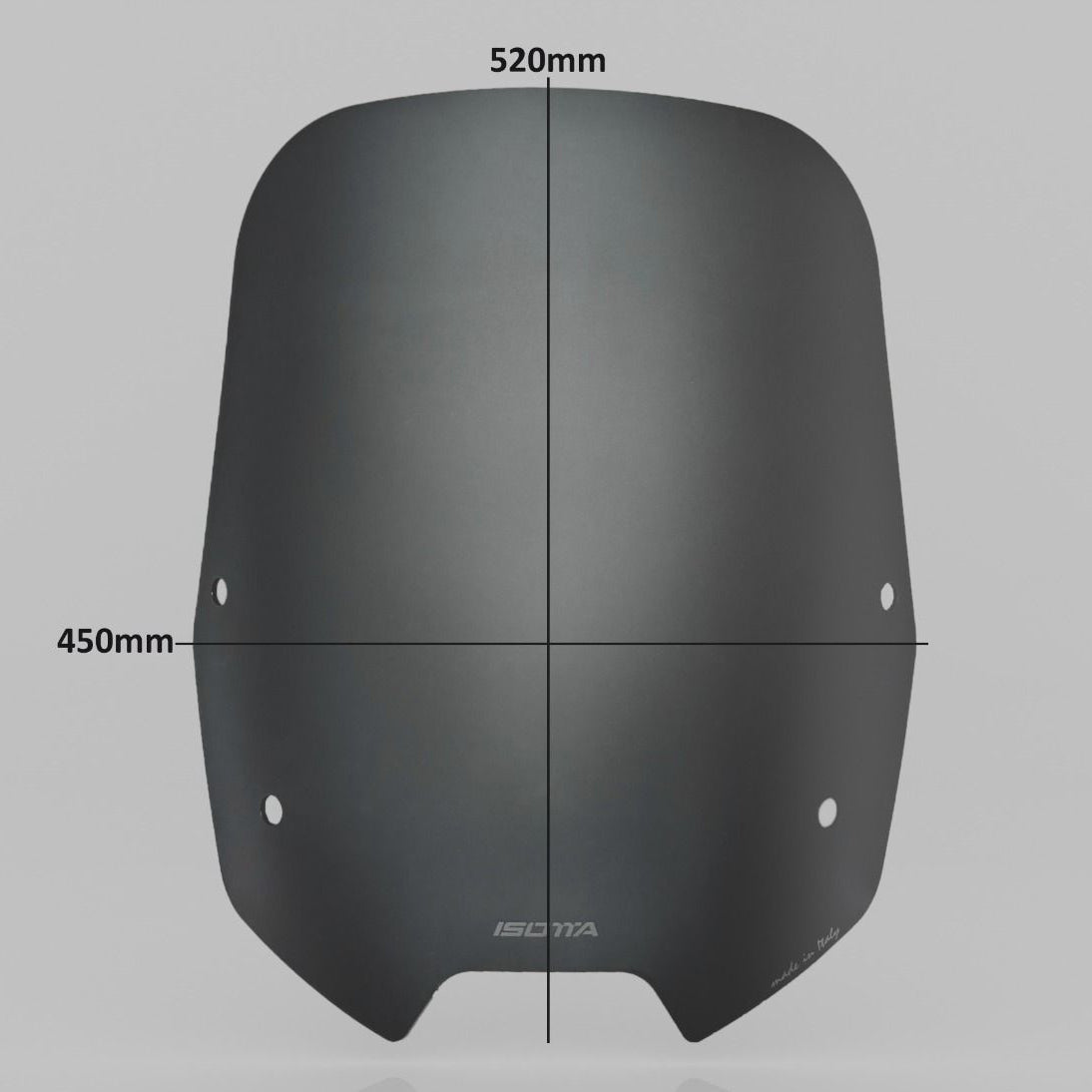 Isotta OEM Size Screen | Clear | Kymco People S 125i-150i ABS 2022> - Pyramid Motorcycle Accessories