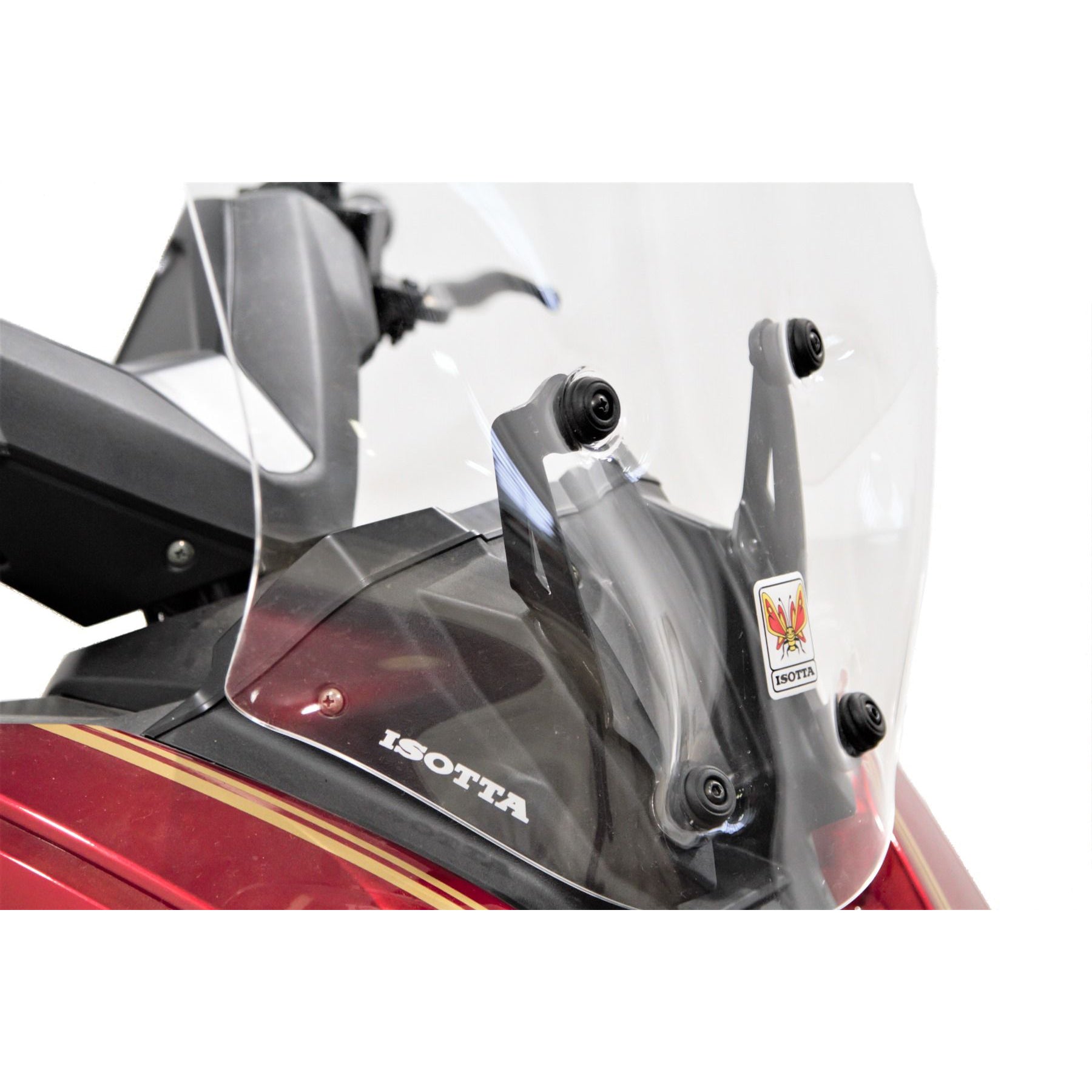 Isotta Medium Screen | Clear | Lexmoto Aura 125 E5 2022> - Pyramid Motorcycle Accessories