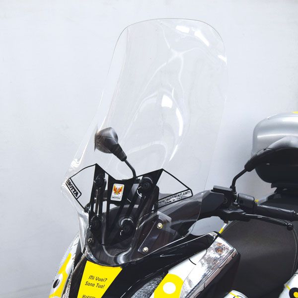 Isotta Screen | Clear | Yamaha Tricity 125 - 155 2016> - Pyramid Motorcycle Accessories