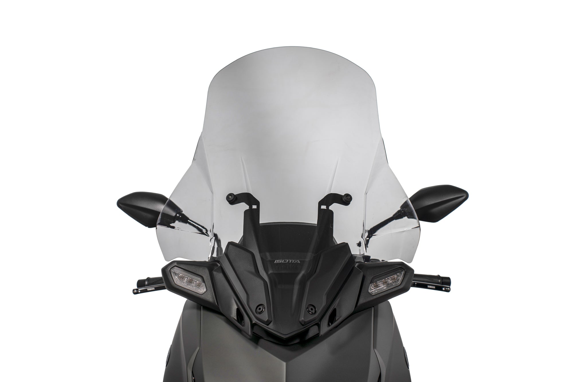 Isotta Artico Windscreen | Light Smoke | Clear | Yamaha XMAX 125 / 300 2025>2026 - Pyramid Motorcycle Accessories