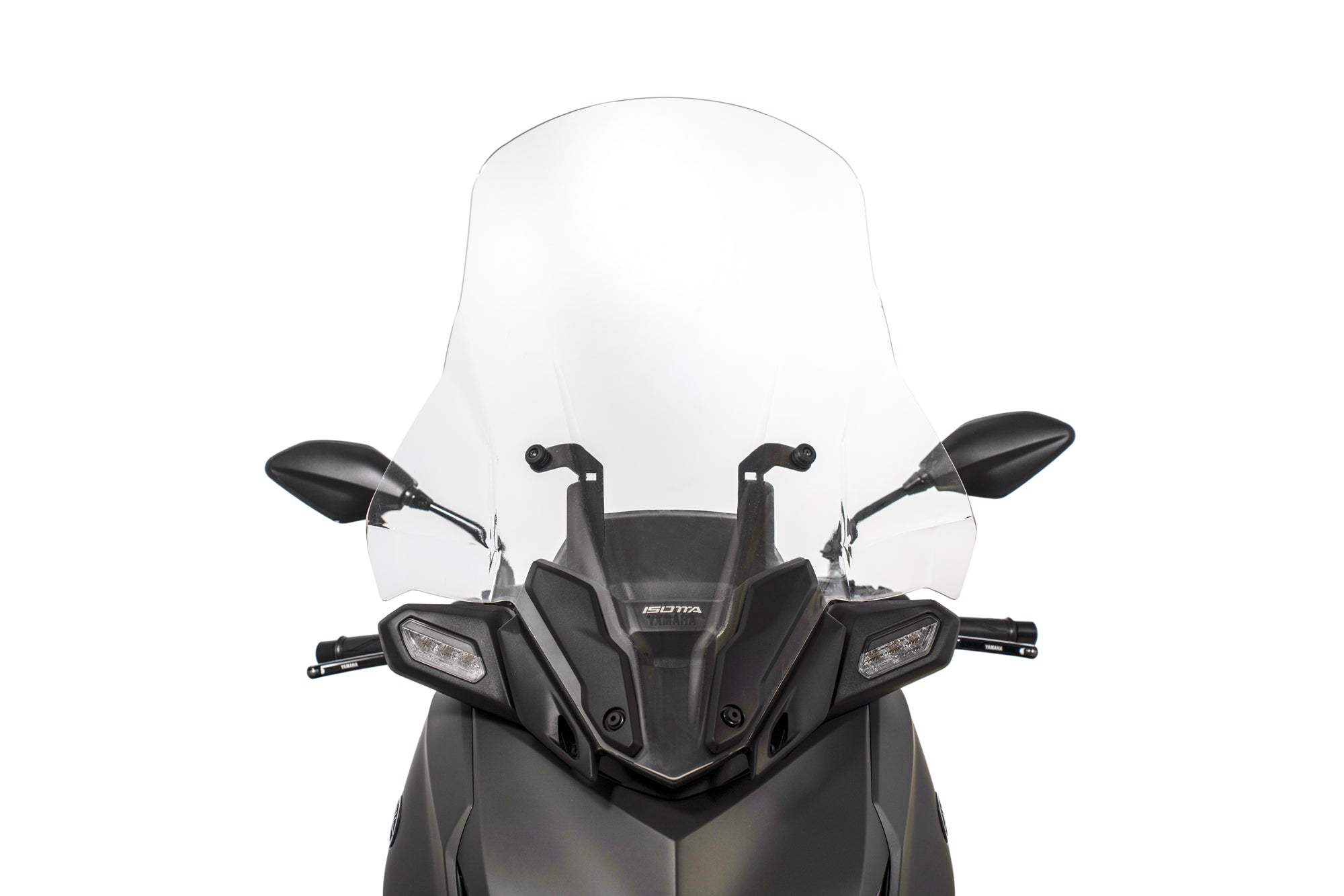 Isotta Artico Windscreen | Light Smoke | Clear | Yamaha XMAX 125 / 300 2025>2026 - Pyramid Motorcycle Accessories