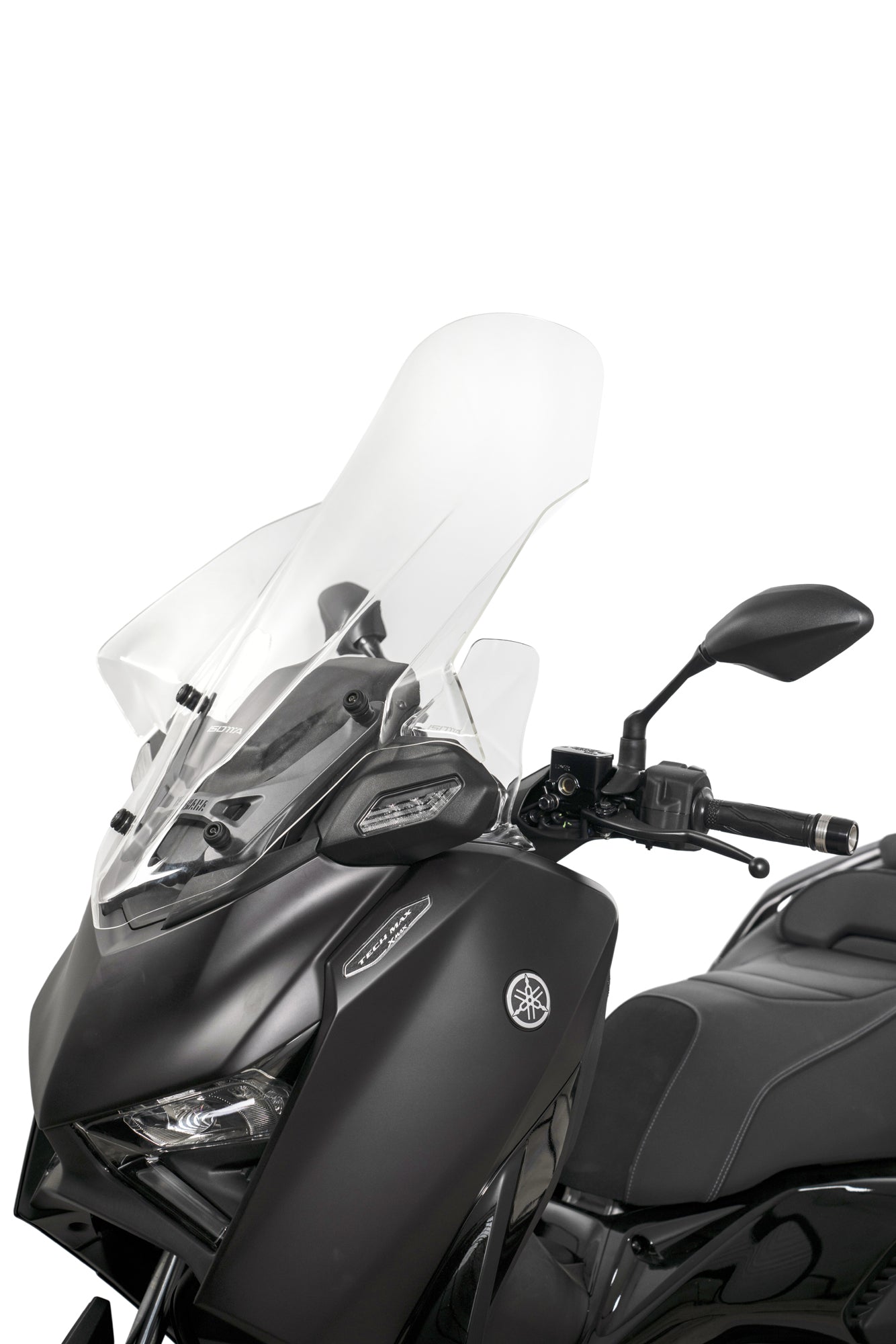 Isotta Arctic Windscreen | Light Smoke | Clear | Yamaha XMAX 125 / 300 2025>2026Β -Β Β Pyramid Motorcycle Accessories