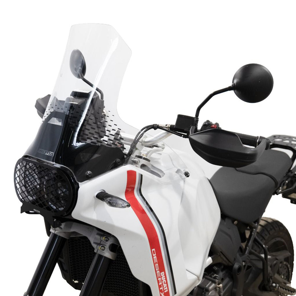 Isotta High Screen | Ducati Desert X 2022 - Pyramid Motorcycle Accessories