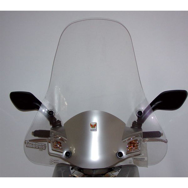 Isotta Medium Screen | Clear | Sym VS 125-150 - Pyramid Motorcycle Accessories