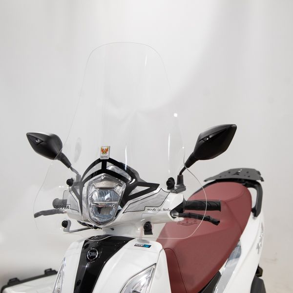 Isotta Medium Screen | Clear | Sym Symphony ST E5 2021> - Pyramid Motorcycle Accessories