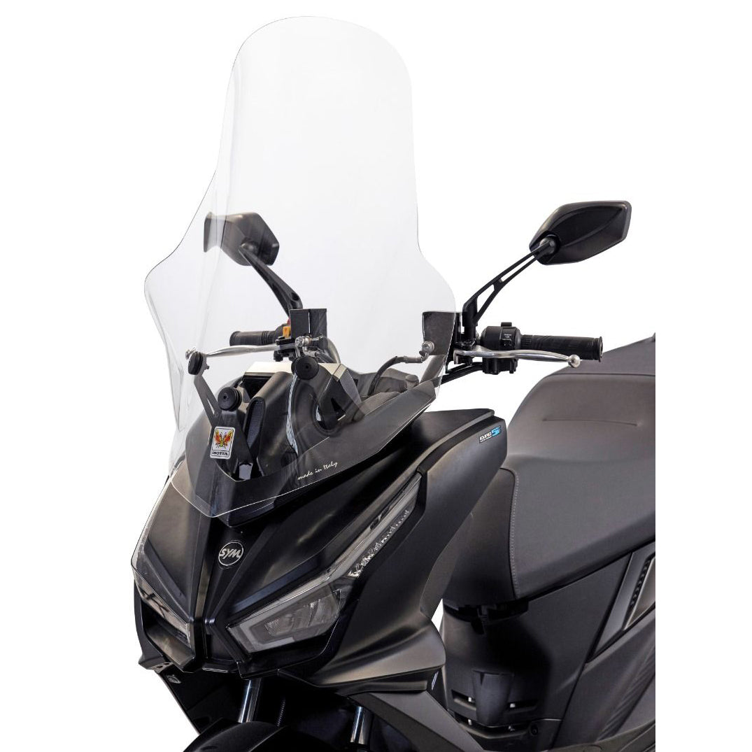 Isotta Maxi Protection Screen | Clear | Sym Jet Evo 2024> - Pyramid Motorcycle Accessories