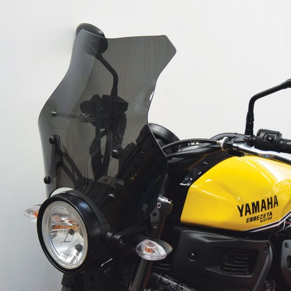 Isotta Touring Medium Screen | Dark Smoke | Yamaha XSR 700 2016-2020 - Pyramid Motorcycle Accessories