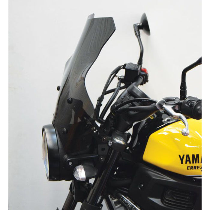 Isotta Touring Medium Screen | Dark Smoke | Yamaha XSR 700 2016-2020 - Pyramid Motorcycle Accessories