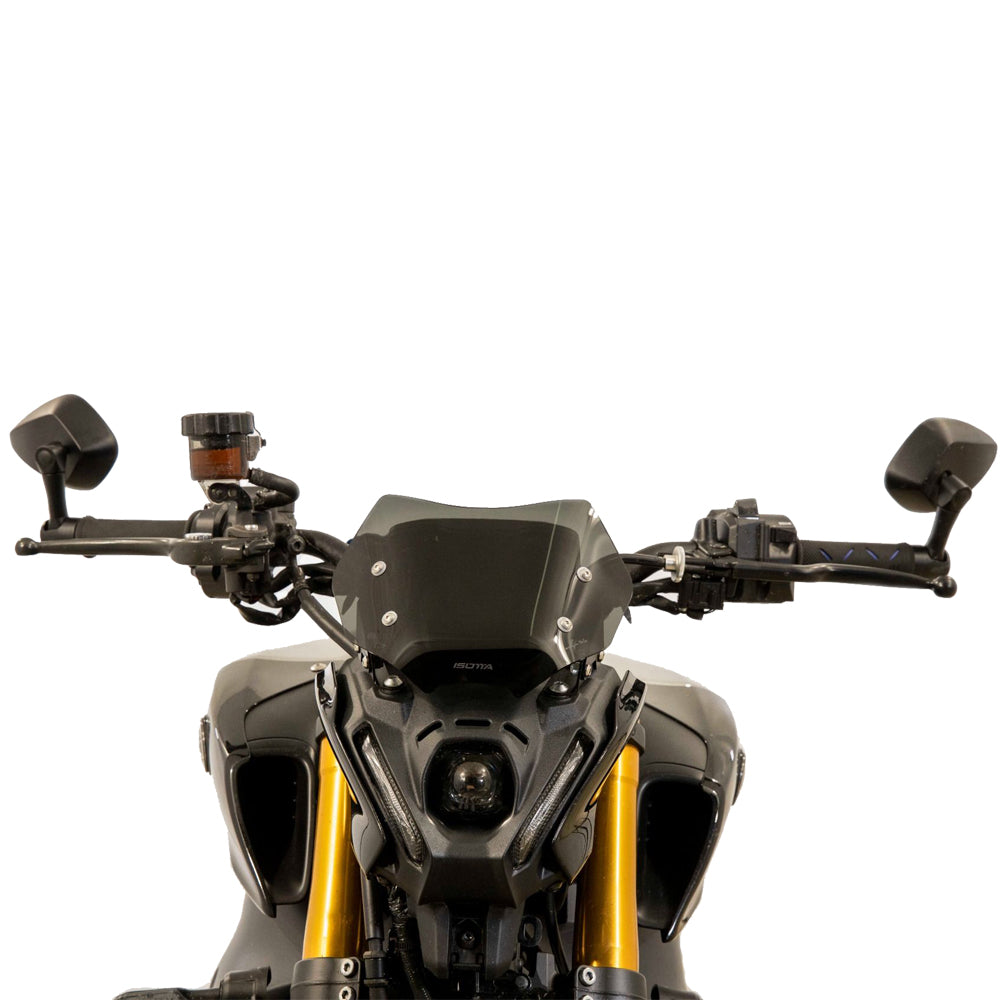 Isotta Low Screen | Dark Smoke | Yamaha MT09 SP 2022/2023 - Pyramid Motorcycle Accessories