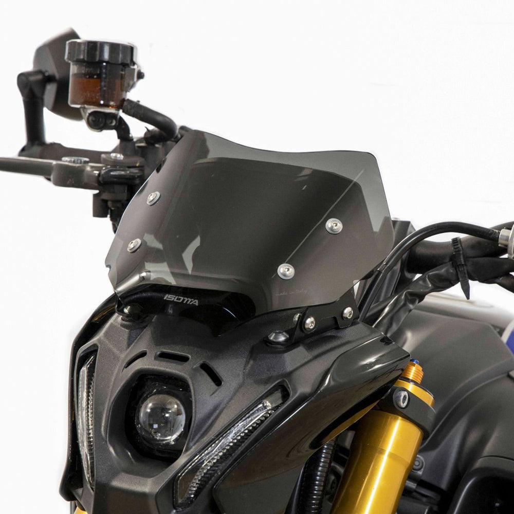 Isotta Low Screen | Dark Smoke | Yamaha MT09 SP 2022/2023 - Pyramid Motorcycle Accessories