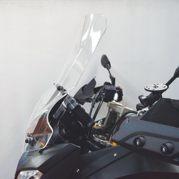 Isotta Touring High Screen | Light Smoke | Yamaha Tracer 900 2015-17 - Pyramid Motorcycle Accessories