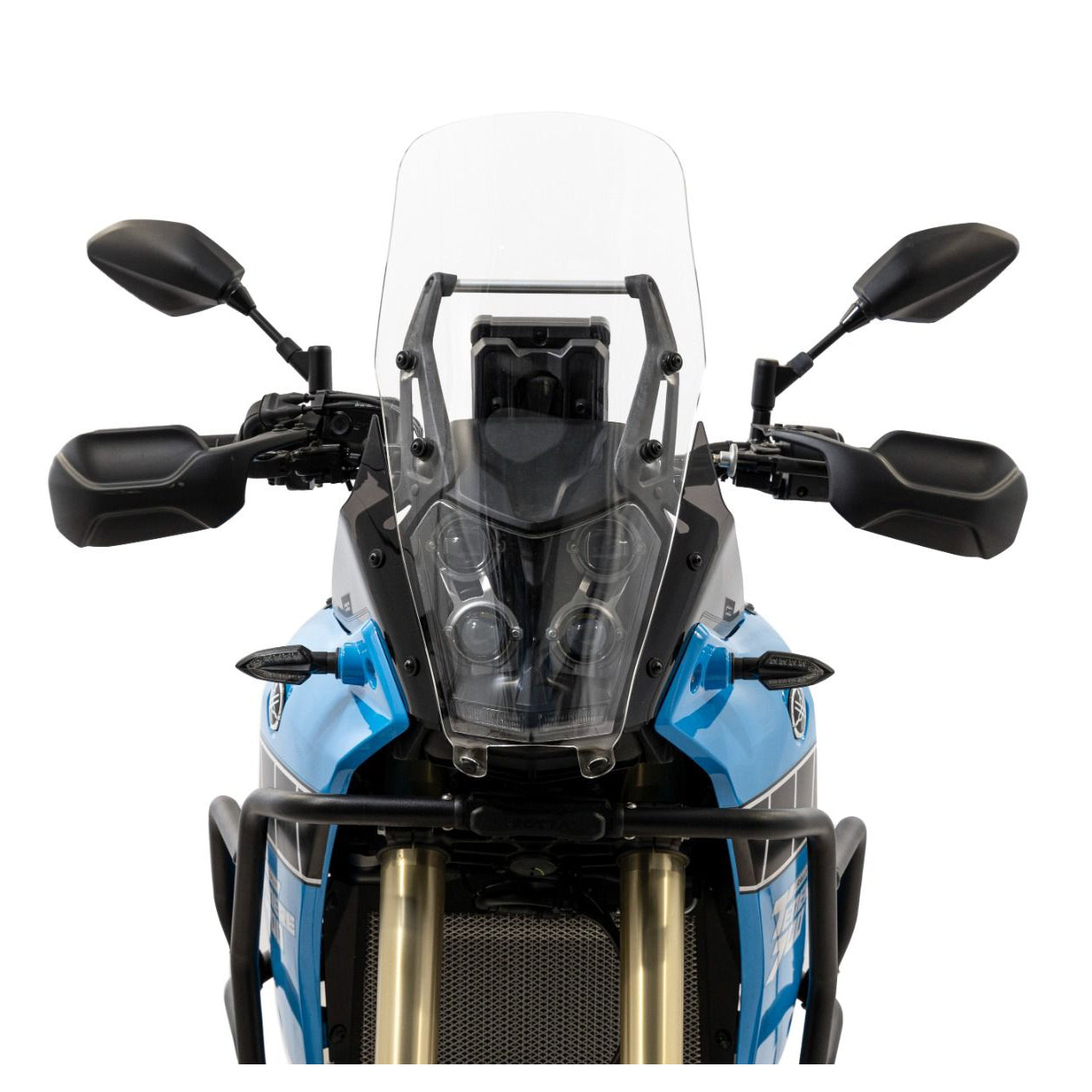 Isotta Rally Storm Guard Screen | Clear | Yamaha Tenere 700 2019> - Pyramid Motorcycle Accessories