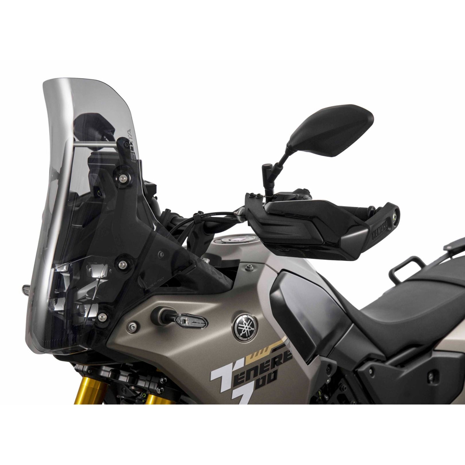 Isotta Rally Screen with Headlight Cover | Yamaha Tenere 700 2025> - Pyramid Motorcycle Accessories