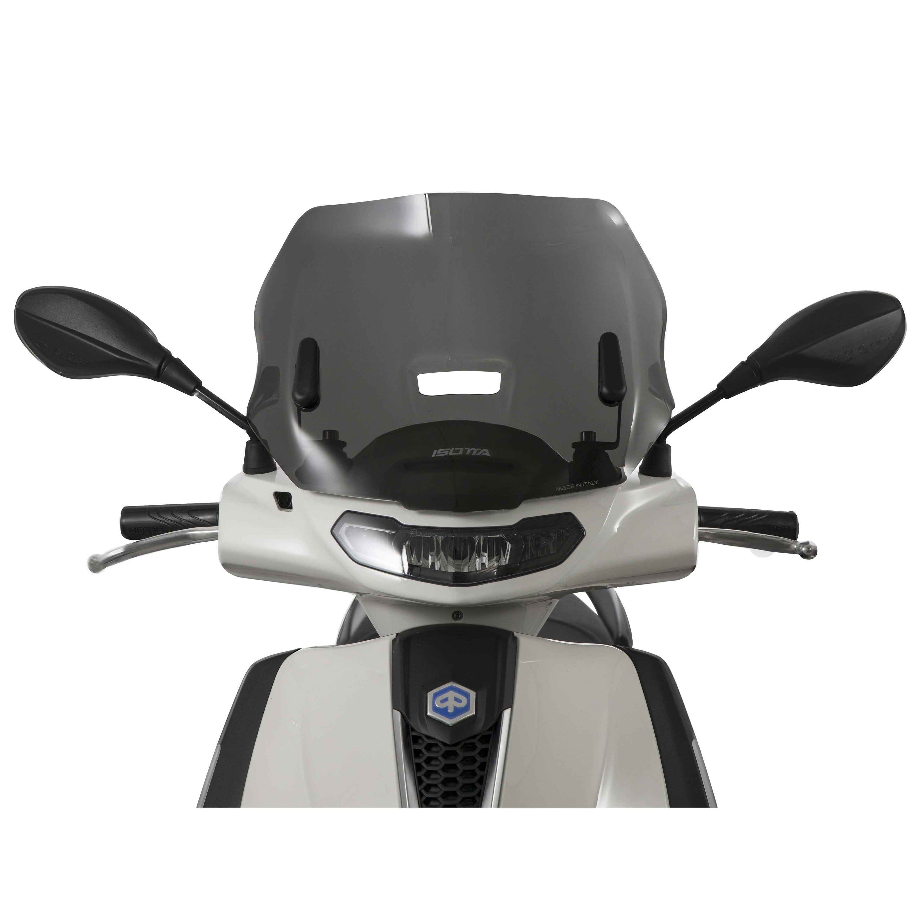 Isotta City Sport Screen | Piaggio Liberty 125 - Pyramid Motorcycle Accessories