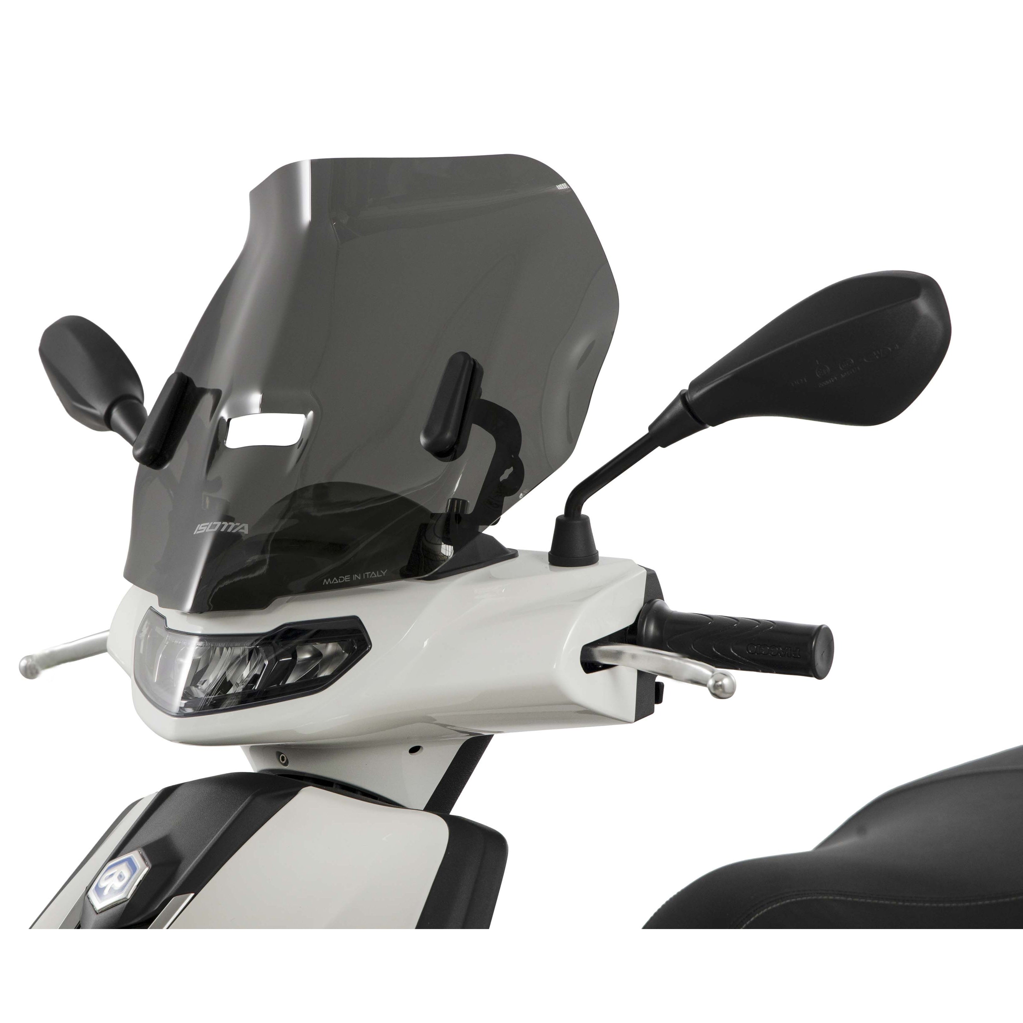Isotta City Sport Screen | Piaggio Liberty 125 - Pyramid Motorcycle Accessories