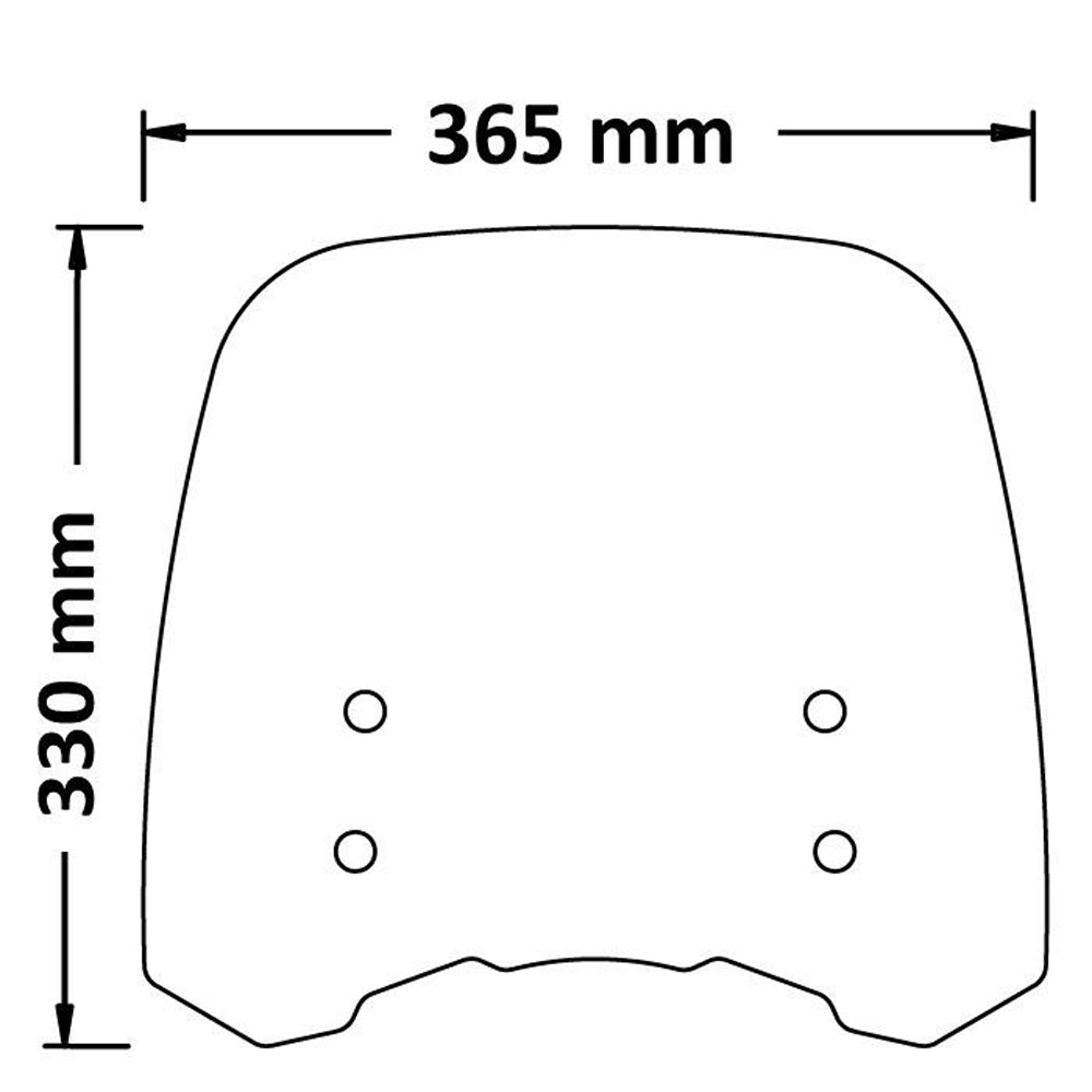 Isotta Low Screen | CFMoto Motorcycle CL-X 700 2021>ย -ย ย Pyramid Motorcycle Accessories