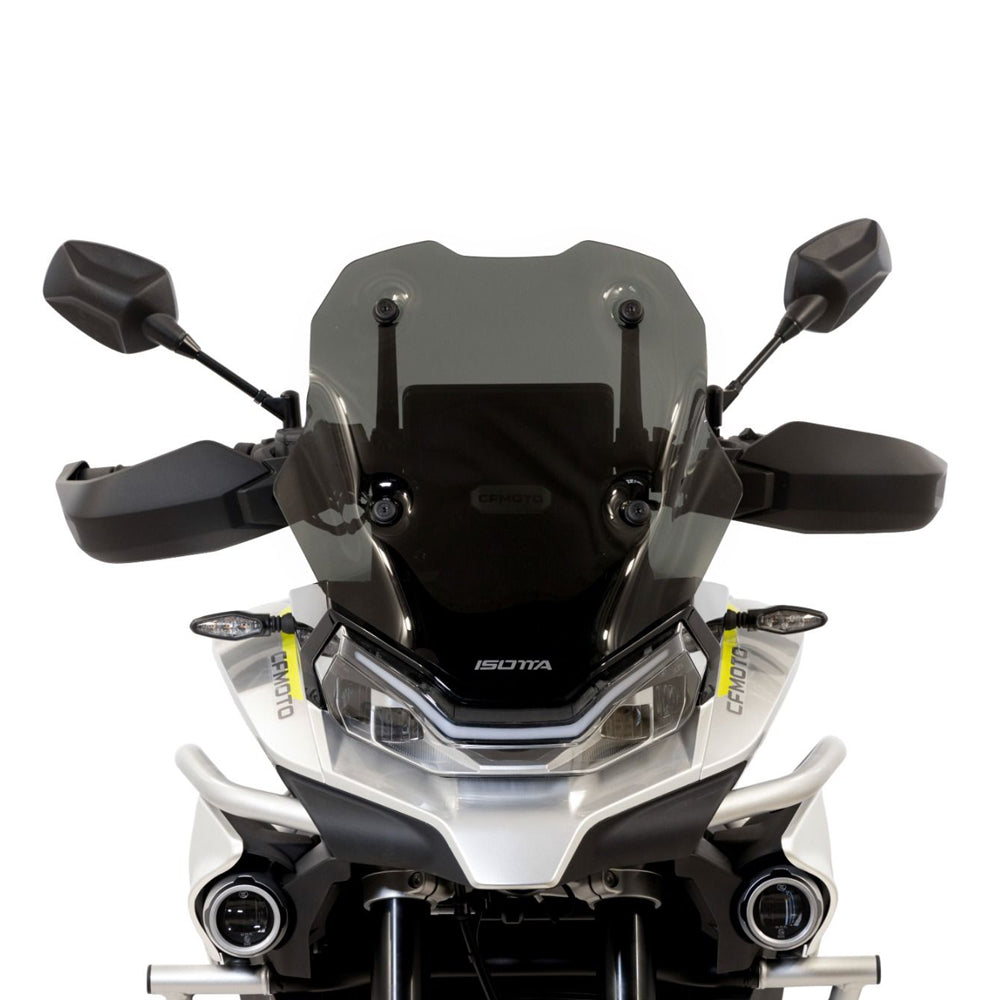 Isotta Low Screen | Dark Smoke | CFMoto MT800 Sport 2022>24 - Pyramid Motorcycle Accessories